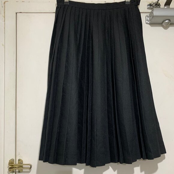 GEMME MIDWEIGHT WOOL PLEATED SKIRTS SIZE 28 - Picture 7 of 13
